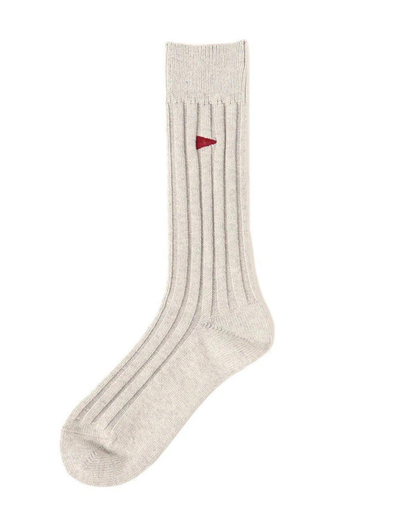 Pilgrim Surf Supply Pennant Crew Socks Grey