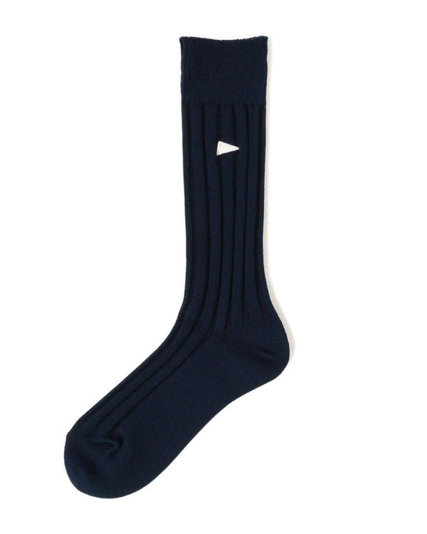 pilgrim surf supply Pennant Crew Socks Grey