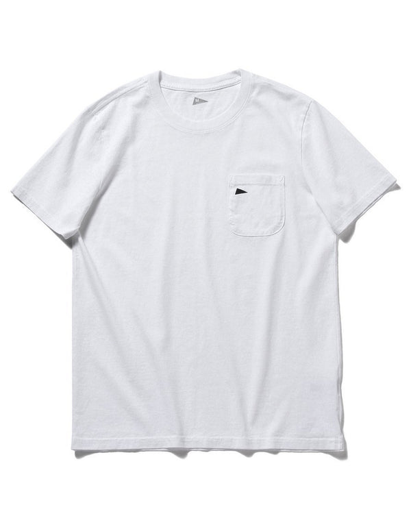 Pilgrim Surf Supply Pennant Pocket Tee White