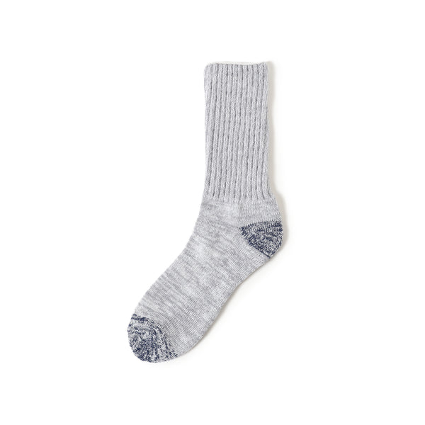 Pilgrim Surf Supply Ribbed Crew Socks Off White