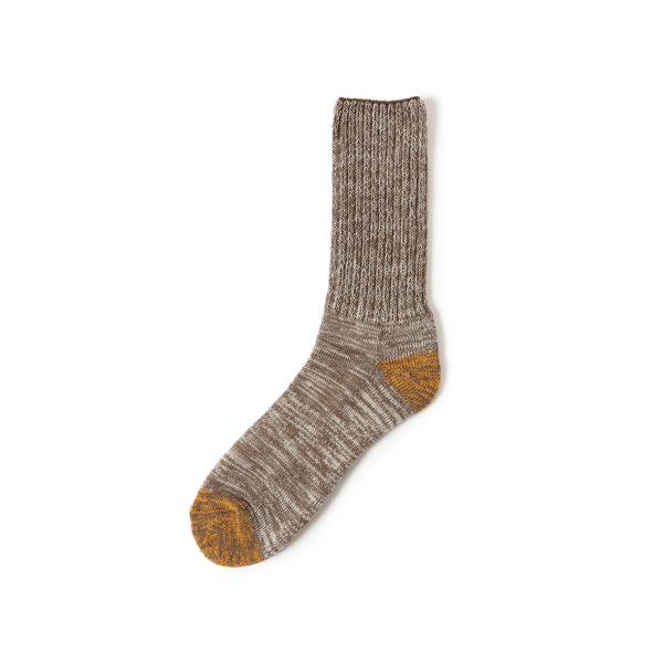 pilgrim surf supply Ribbed Crew Socks Off White