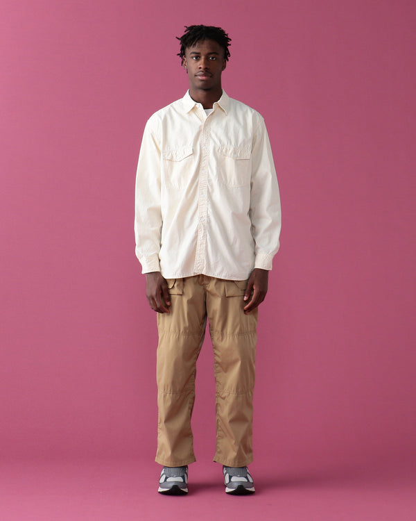 Pilgrim Surf Supply Rucker Chambray Shirt Natural