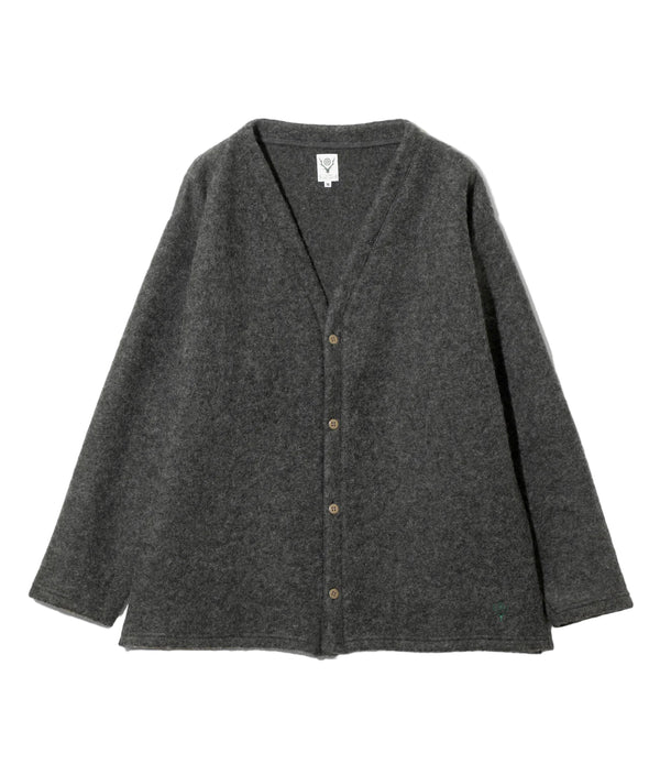 pilgrim surf supply SS V-Neck Cardigan Purple