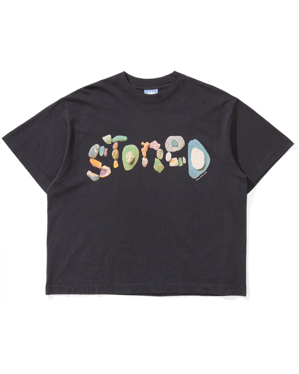 pilgrim surf supply Stoned Tee Faded Black