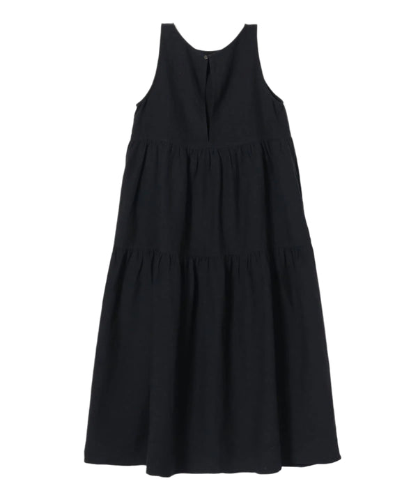 Pilgrim Surf Supply Talulah Tiered Dress Grey