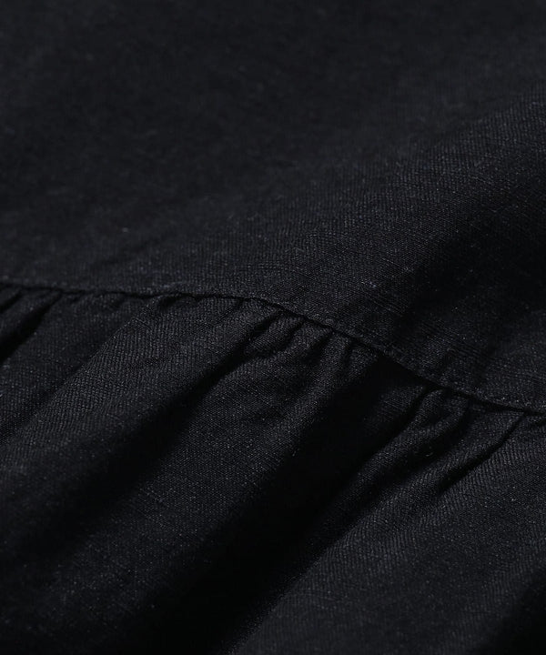 Pilgrim Surf Supply Talulah Tiered Dress Grey