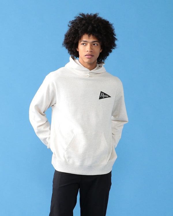 Pilgrim Surf Supply Team Hoodie Oatmeal