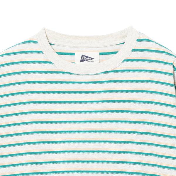 Pilgrim Surf Supply Tucker Stripe Tee Oatmeal