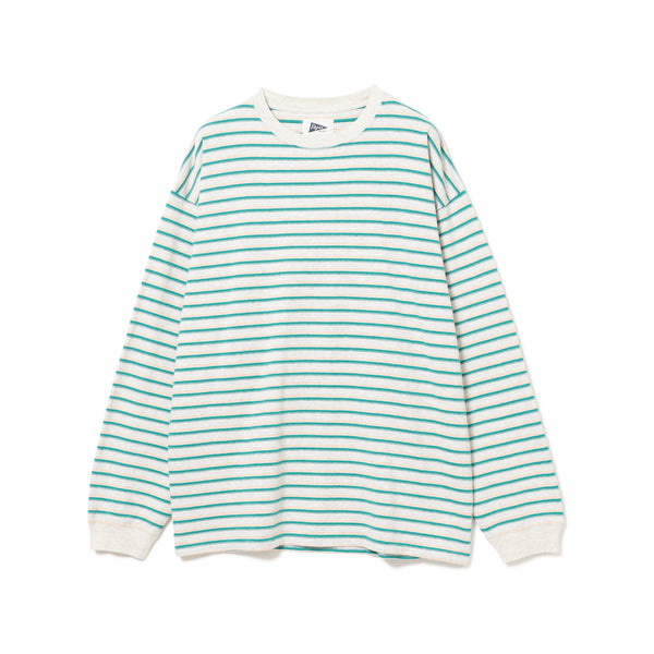 pilgrim surf supply Tucker Stripe Tee Oatmeal