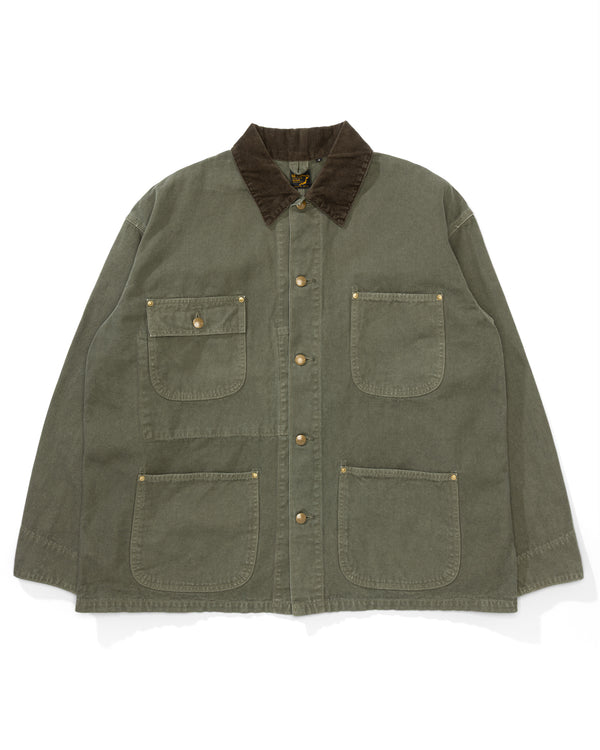 pilgrim surf supply Relax Fit Oxford Coverall Army Green