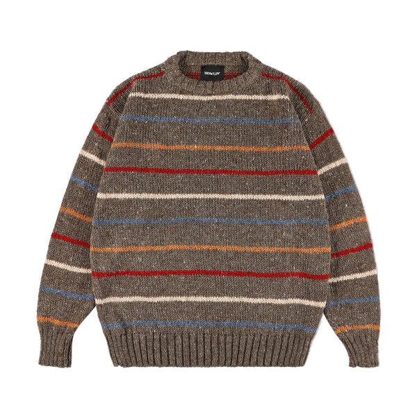 pilgrim surf supply Six Blade Knit Pullover Brownish