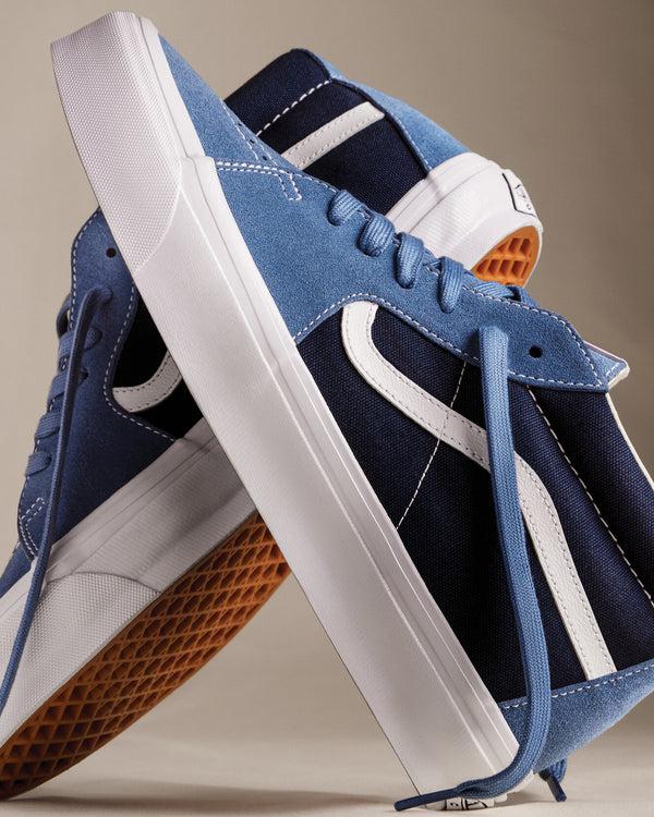 Pilgrim Surf Supply Sk8-Mid Reissue 83 LX Navy-White