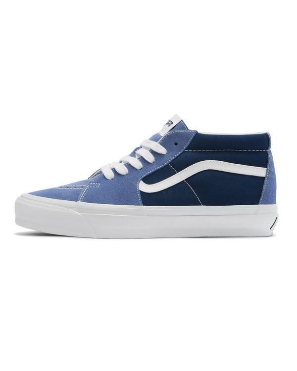 Pilgrim Surf Supply Sk8-Mid Reissue 83 LX Navy-White