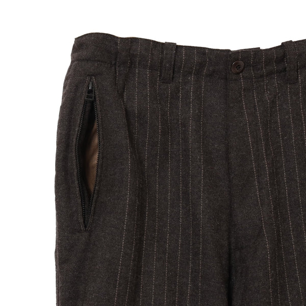Pilgrim Surf Supply Theo Re:Newool Fatigue Pant Brown