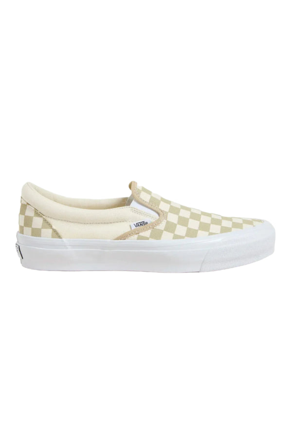 Pilgrim Surf Supply Vans Classic Slip-On 98 LX Checkerboard Eucalyptus