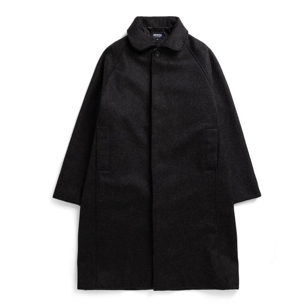 pilgrim surf supply Wool Melton Utile Jacket Charcoal