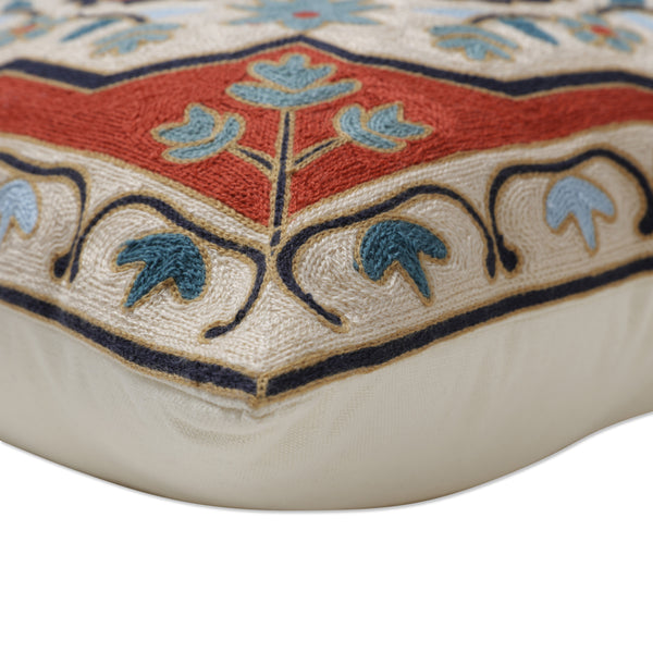 Pillow Perfect Embroidery Pillow #3 16.5-inch Throw Pillow