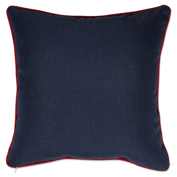 Pillow Perfect Fireworks Red White Blue 17-inch Throw Pillow Cover