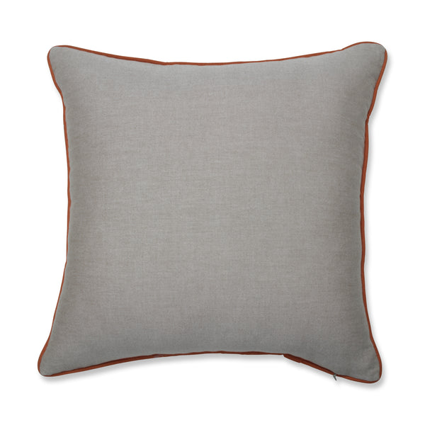 Pillow Perfect Give Thanks Harvest Decorative Pillow Orange/Gold/Beige