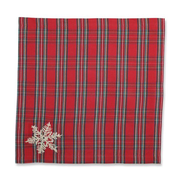 pillow perfect Indoor Christmas Stuart Red Napkin (Set of 2)