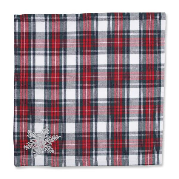 pillow perfect Indoor Christmas Stuart White Napkin Napkin (Set of 2)
