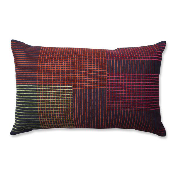pillow perfect Indoor Graphic Lines Multi Rectangular Throw Pillow