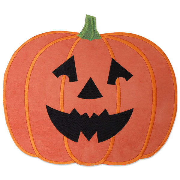 pillow perfect Jack-O-Lantern Orange Placemat (Set of 2)