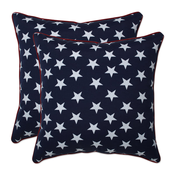 pillow perfect Macey Americana 18.5-Inch Throw Pillow (Set Of 2)