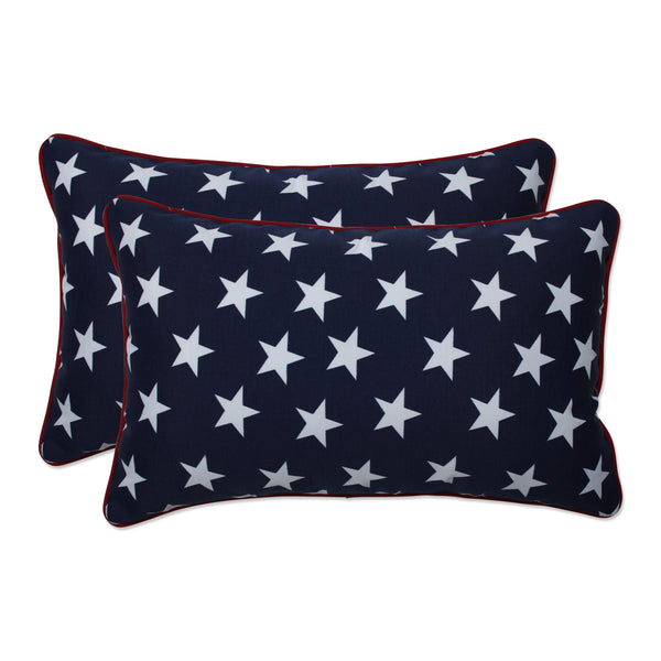 pillow perfect Macey Americana Rectangular Throw Pillow (Set Of 2)