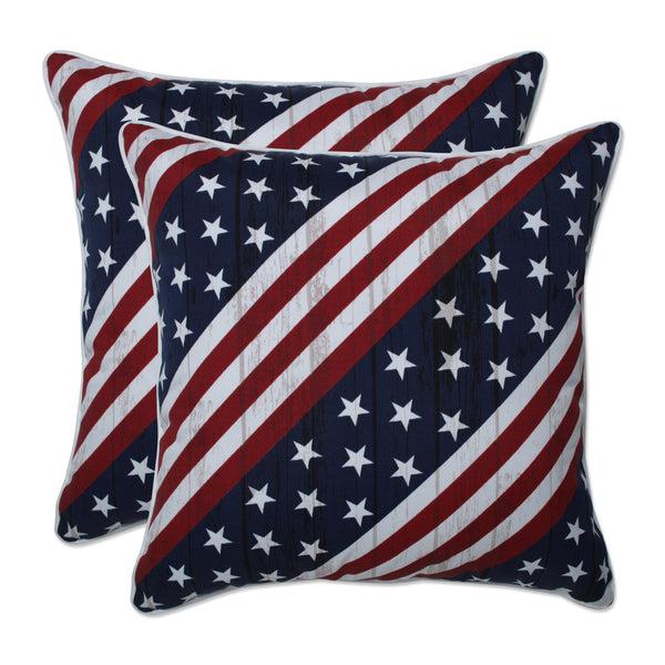 pillow perfect Major Americana 16.5-Inch Throw Pillow (Set of 2)