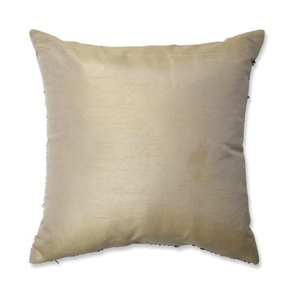 Pillow Perfect Mermaid Gold-White 18-Inch Throw Pillow