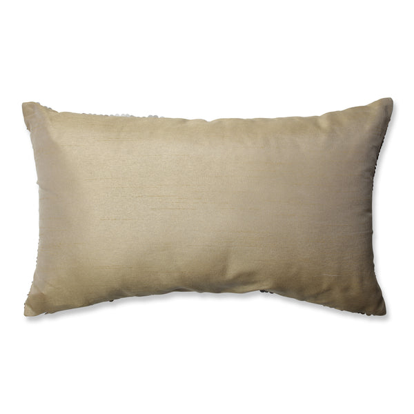 Pillow Perfect Mermaid Gold-White Rectangular Throw Pillow