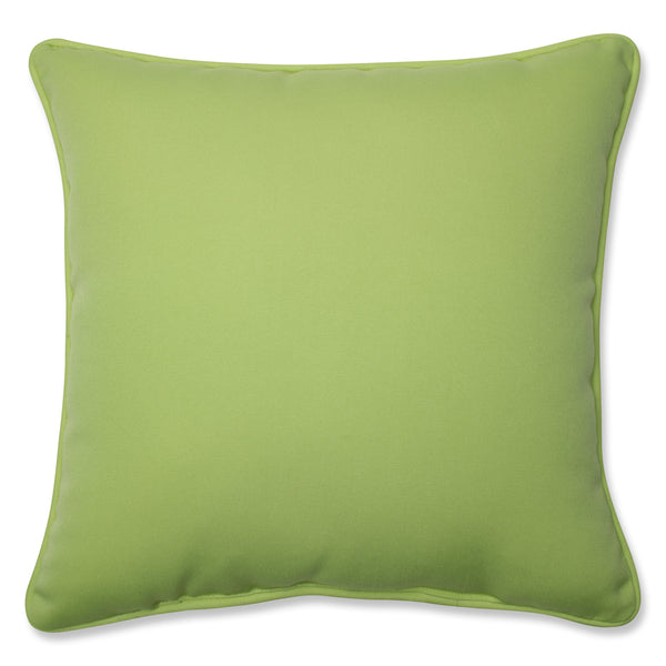 Pillow Perfect Outdoor Allee Lime 18-Inch Throw Pillow