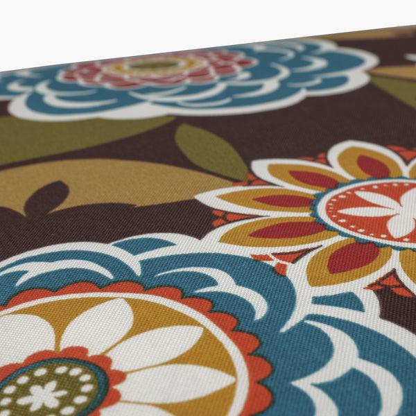 Pillow Perfect Outdoor/Indoor Annie Chocolate Fabric