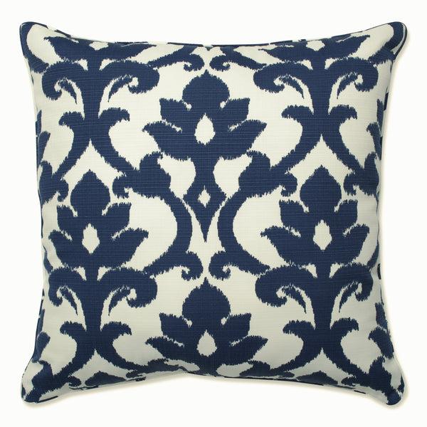 pillow perfect Outdoor/Indoor Basalto Navy 25-inch Floor Pillow