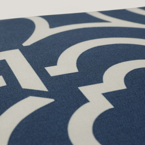 Pillow Perfect Outdoor/Indoor Carmody Navy 16.5-inch Throw Pillow (Set Of 2)