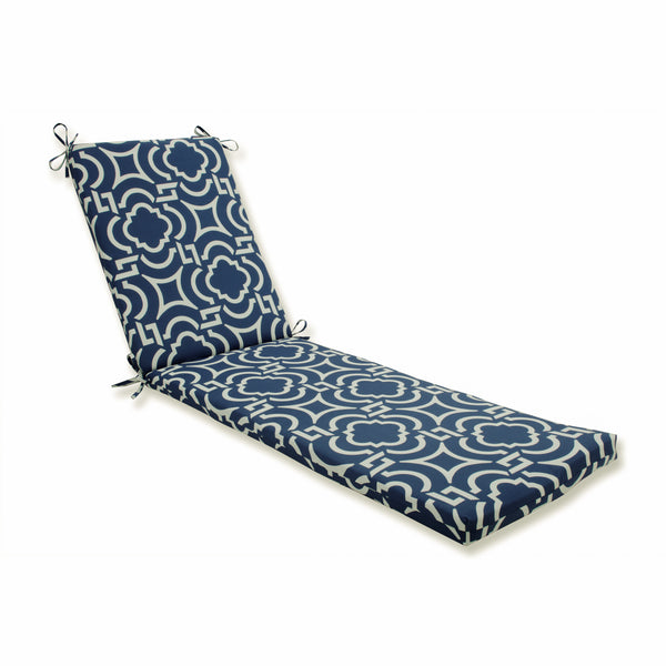 pillow perfect Outdoor/Indoor Carmody Navy Chaise Lounge Cushion 80x23x3