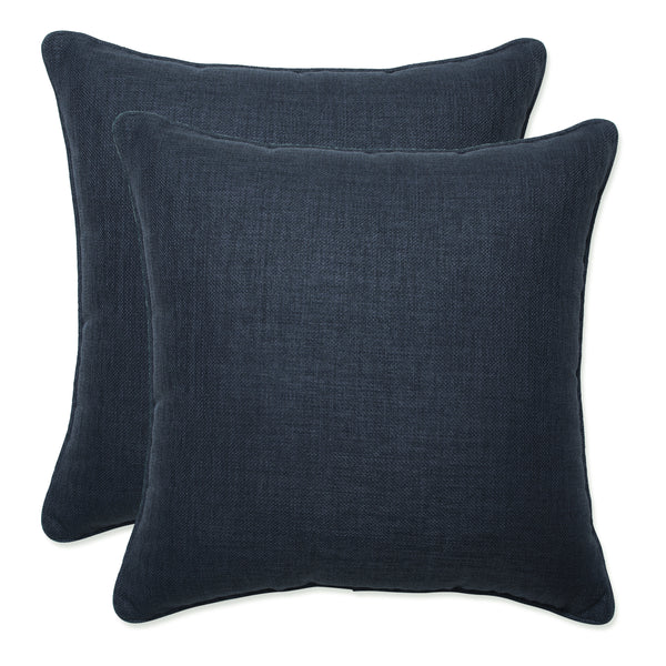 pillow perfect Outdoor/Indoor Rave Indigo 16.5-inch Throw Pillow (Set of 2)