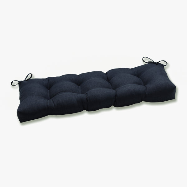pillow perfect Outdoor/Indoor Rave Indigo 48" Blown Bench