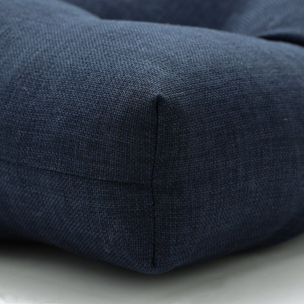 Pillow Perfect Outdoor/Indoor Rave Indigo 60" Blown Bench