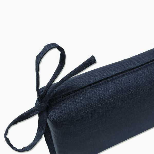 Pillow Perfect Outdoor/Indoor Rave Indigo Bench Cushion