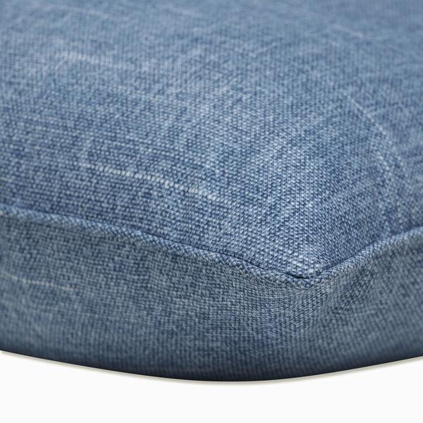 Pillow Perfect Outdoor/Indoor Tory Denim 25-inch Floor Pillow