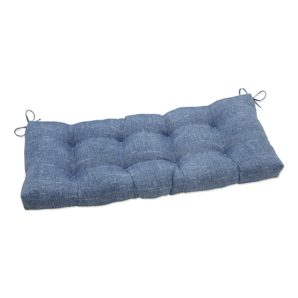 pillow perfect Outdoor/Indoor Tory Denim 48" Blown Bench