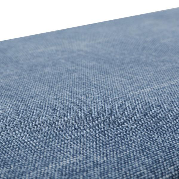 Pillow Perfect Outdoor/Indoor Tory Denim 56" Blown Bench