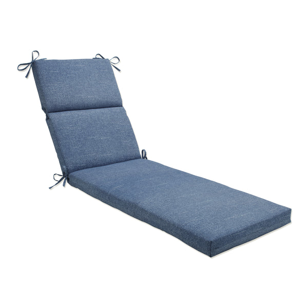 pillow perfect Outdoor/Indoor Tory Denim Chaise Lounge Cushion