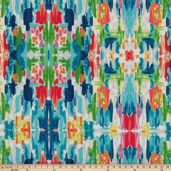 Pillow Perfect Abstract Reflections Multi Fabric