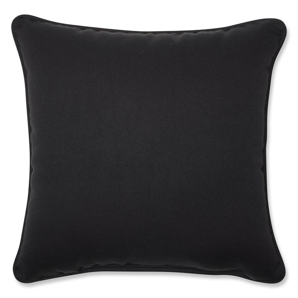Pillow Perfect Allee Black 18-Inch Throw Pillow