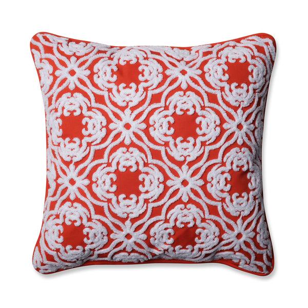 pillow perfect Allee Mango 18-Inch Throw Pillow