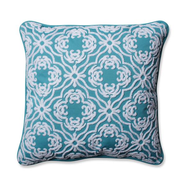 pillow perfect Allee Peacock 18-Inch Throw Pillow