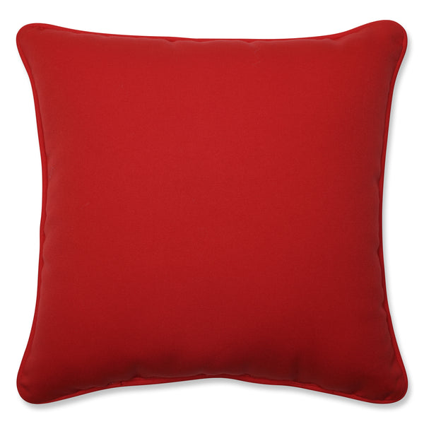 Pillow Perfect Allee Poppy 18-Inch Throw Pillow